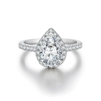 Pear Shaped Engagement Ring